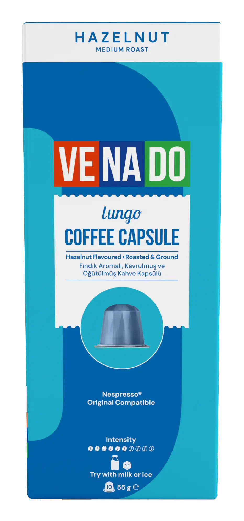 Venado Hazelnut 10 kapsül · 55 g