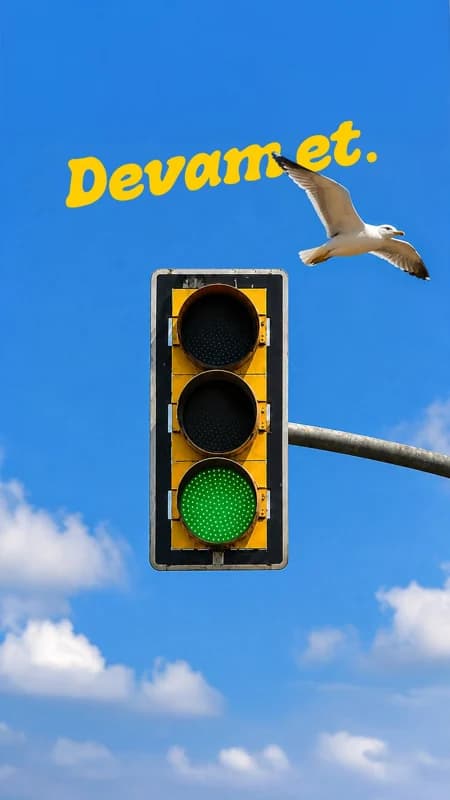 Şehrin ışıkları Venado renklerine döndüyse devam etmeye hazırız demektir. 🚦